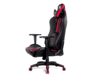 Diablo Chairs X-Ray 2.0 King Size Czarno-czerwony - 1208641 - zdjęcie 3